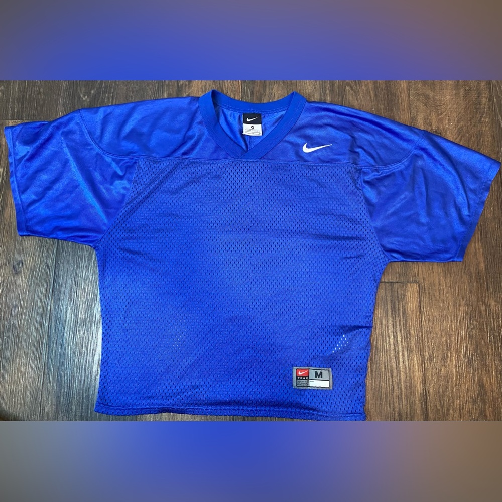 Vintage Nike Mesh Blank Football Jersey Shirt